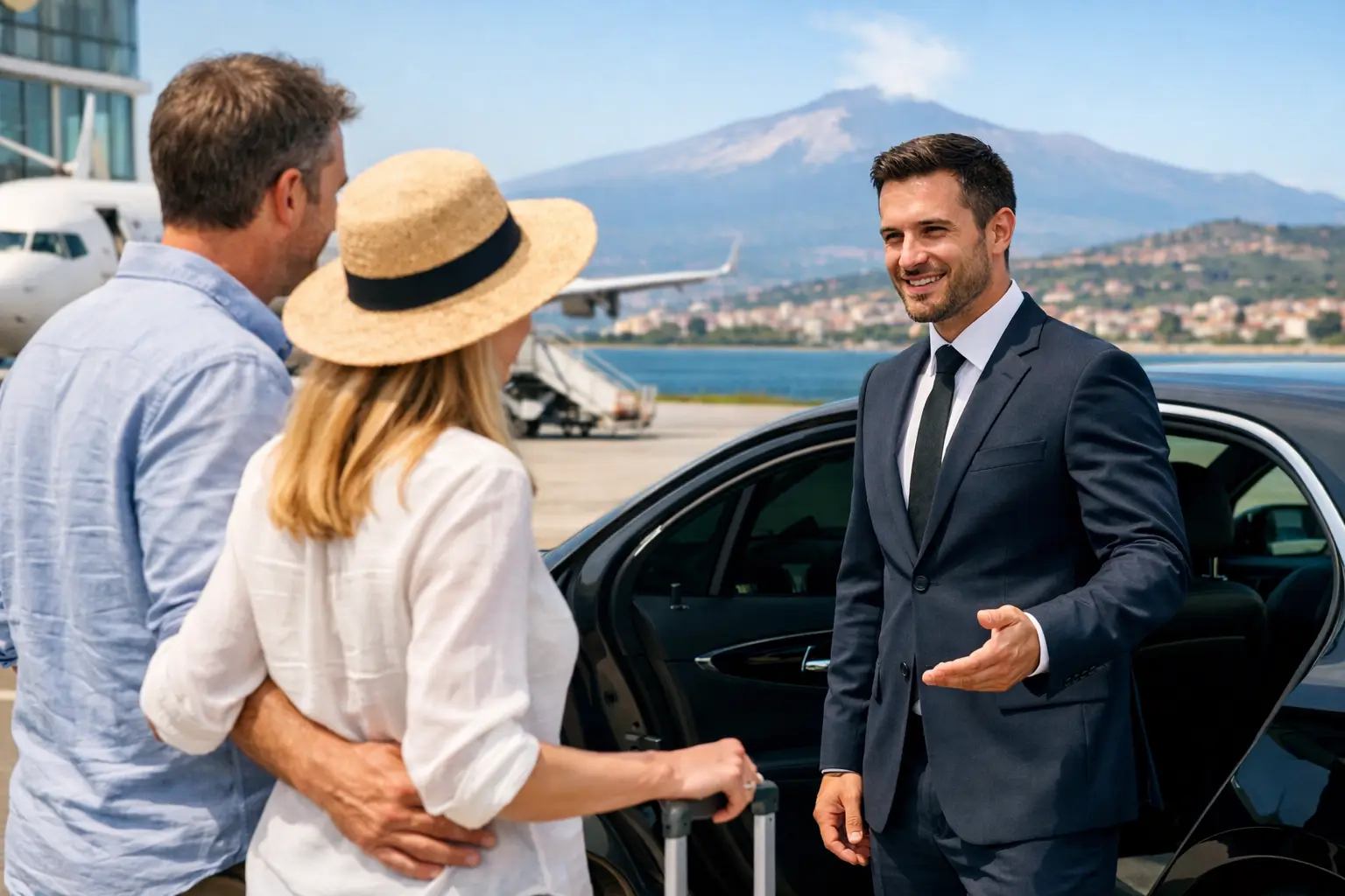 Sicily Airport Transfer With English Speaking Driver