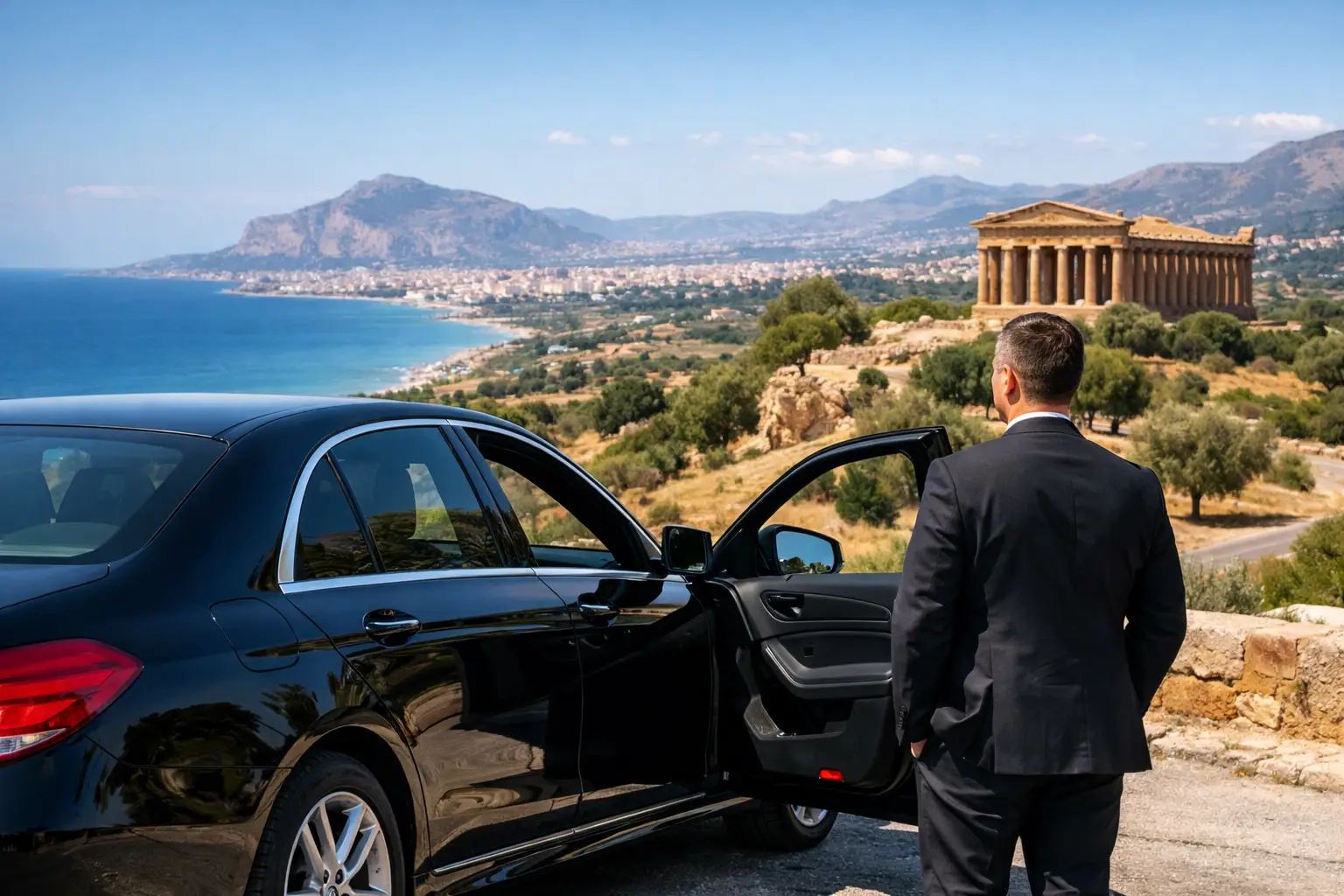 Palermo to Agrigento Chauffeur Service
