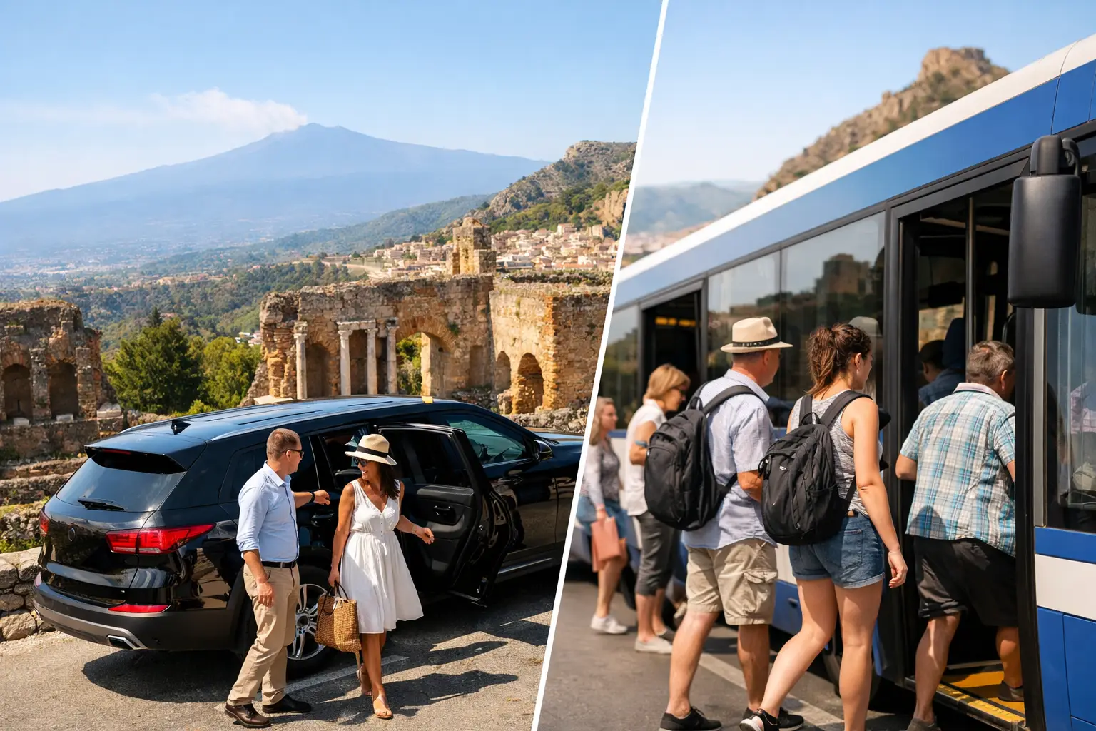 Private Tour vs Public Transport in Sicily