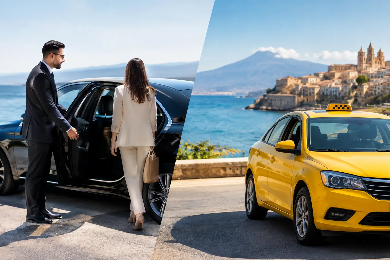 Executive Transfer Versus Taxi for Sicily