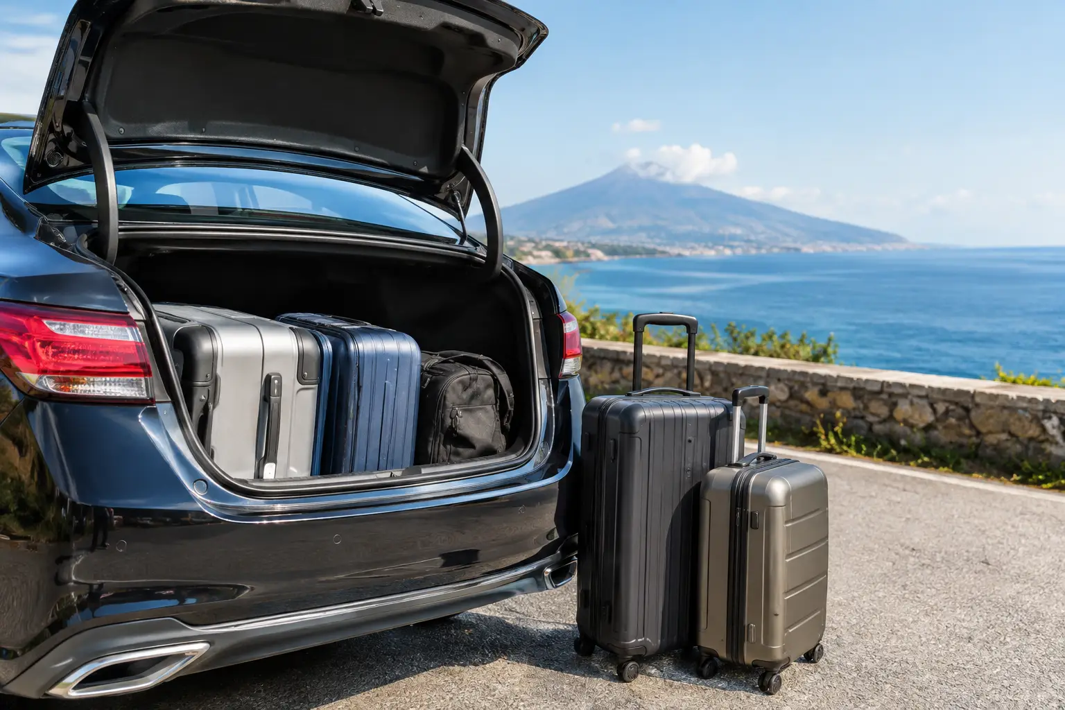What Luggage Fits a Sedan for Sicily Transfers?
